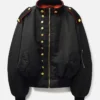 Shop Praying Marching Band Bomber Jacket In Black