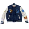 Shop UCLA Bruins Jeff Hamilton Navy Letterman Varsity Jacket For Men And Women