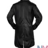 Singer Selena Quintanilla Embroidered Black Coat Back
