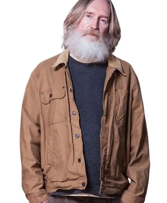 Small Prophets S01 Michael Sleep Brown Jacket