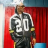 Snoop Dogg DJing Pittsburgh Steelers Leather Bomber Jacket