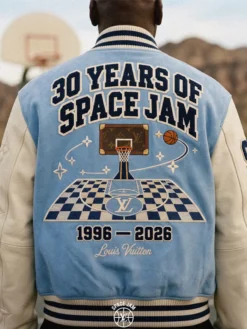 Space Jam × Louis Vuitton Letterman Varsity Jacket