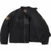 Supreme Vanson Leathers Cordura Cotton Jacket Black