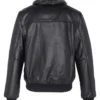Ted Lasso S03 Cristo Fernández Leather Jacket Back