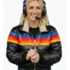 Ted-Lasso-S04-Rebecca-Lowe-Black-Puffer-Jacket