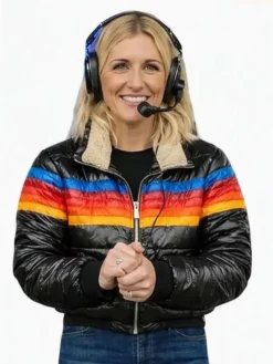 Ted-Lasso-S04-Rebecca-Lowe-Black-Puffer-Jacket