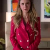 Ted-Lasso-S2-Keeley-Pink-Heart-Button-Wool-Blazer-front