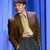The Tonight Show Charlie Heaton Blazer Brown