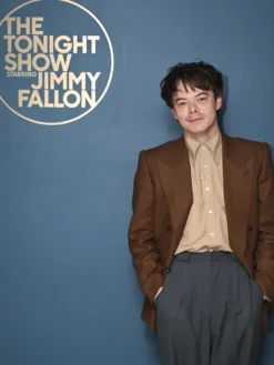 The Tonight Show Charlie Heaton Brown Blazer