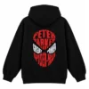 Tom Holland Great Power Spider Man Black Hoodie