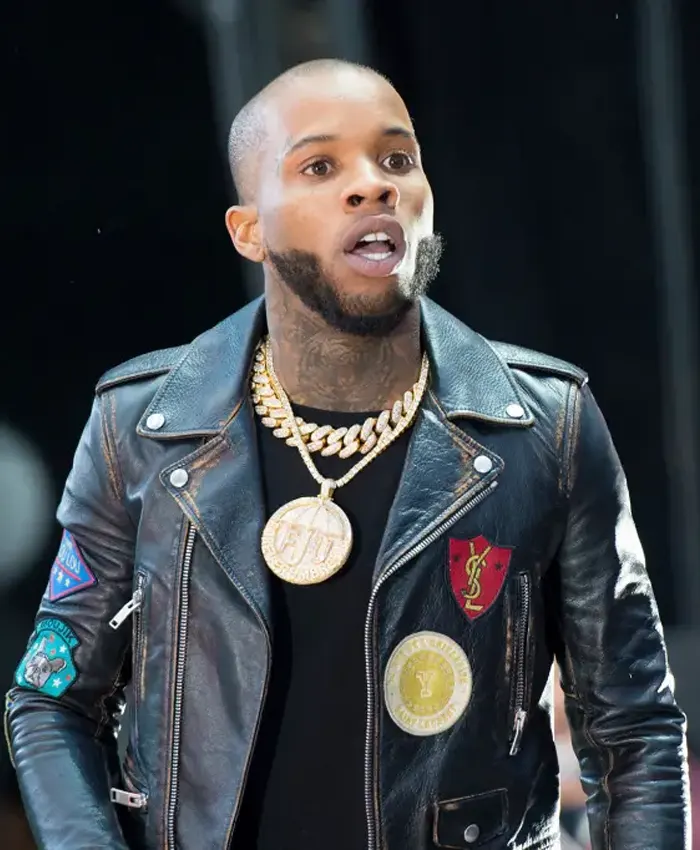 Tory Lanez HOT 97 Summer Jam 2018 Biker Leather Jacket