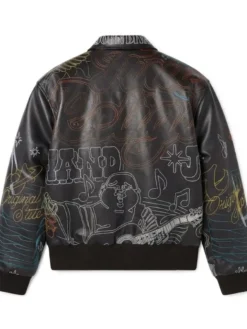 True Religion Trophy Retro Bomber Jacket Back