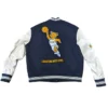 UCLA Bruins Navy Letterman Varsity Jacket Back