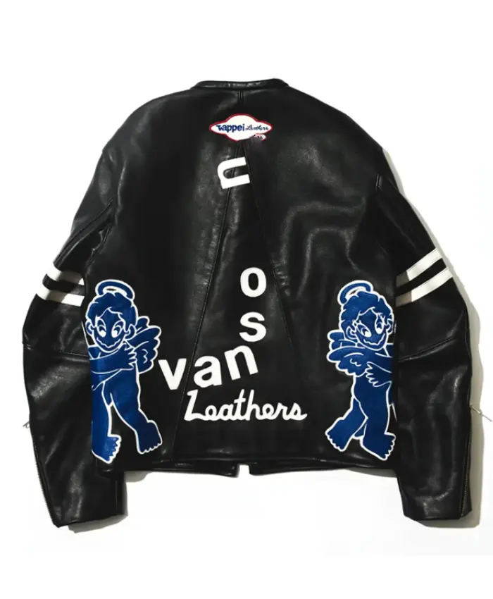 Vanson X Tappei X Future Archive B Jacket Back