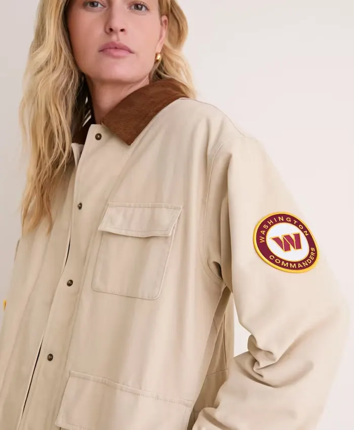 Washington Commanders Tuckernuck Barn Jacket For Women's