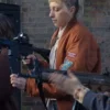 Williams Black Doves 2026 Ella Lily Hyland Orange Bomber Jacket For Sale