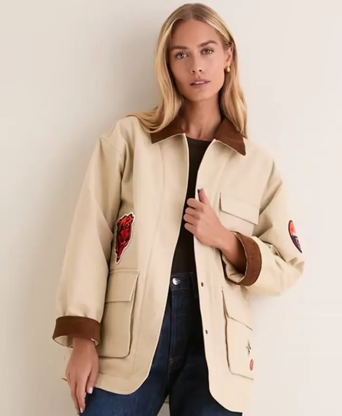 Women's Chicago Bears Tuckernuck Barn Jacket