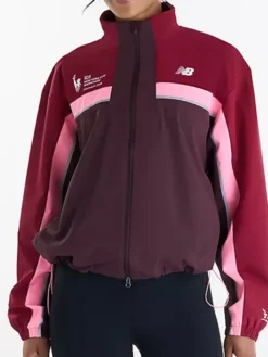 Women's New Balance 2026 TCS New York City Marathon Finisher Track Windbreaker Jacket front view