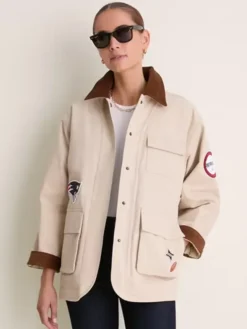 Women's New England Patriots Tuckernuck Barn Jacket