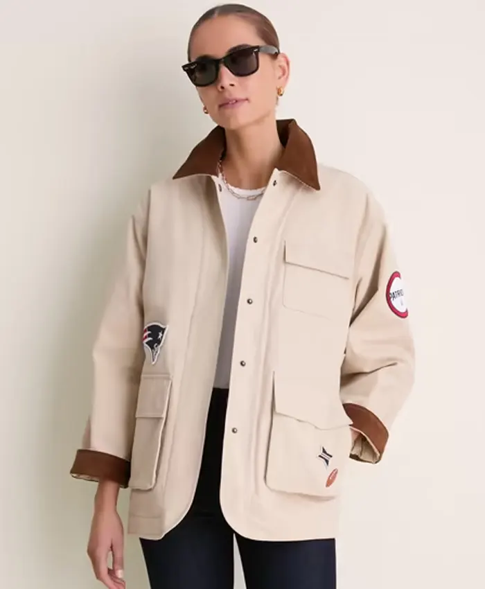 Women's New England Patriots Tuckernuck Barn Jacket