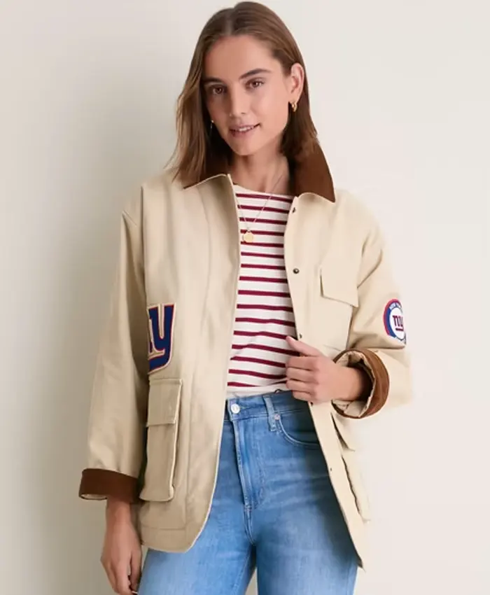 Women's New York Giants Tuckernuck Barn Jacket