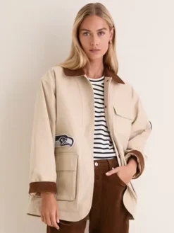 Women's Seattle Seahawks Tuckernuck Barn Jacket