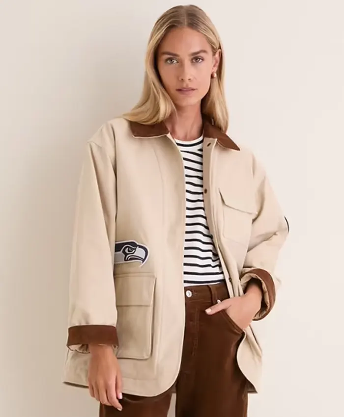 Women's Seattle Seahawks Tuckernuck Barn Jacket