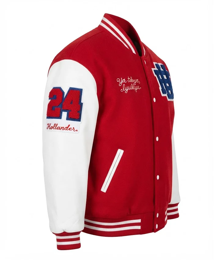 Yearners-Hockey-League-Chenille-Red-and-White-Varsity-Jacket-Side