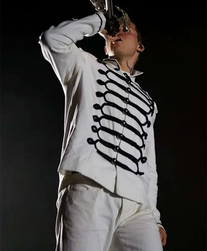 Yung-Lean-Stage-Performance-White-Military-Costume-Jacket