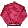 arkansas-razorbacks-burgundy-satin-jacket-Back